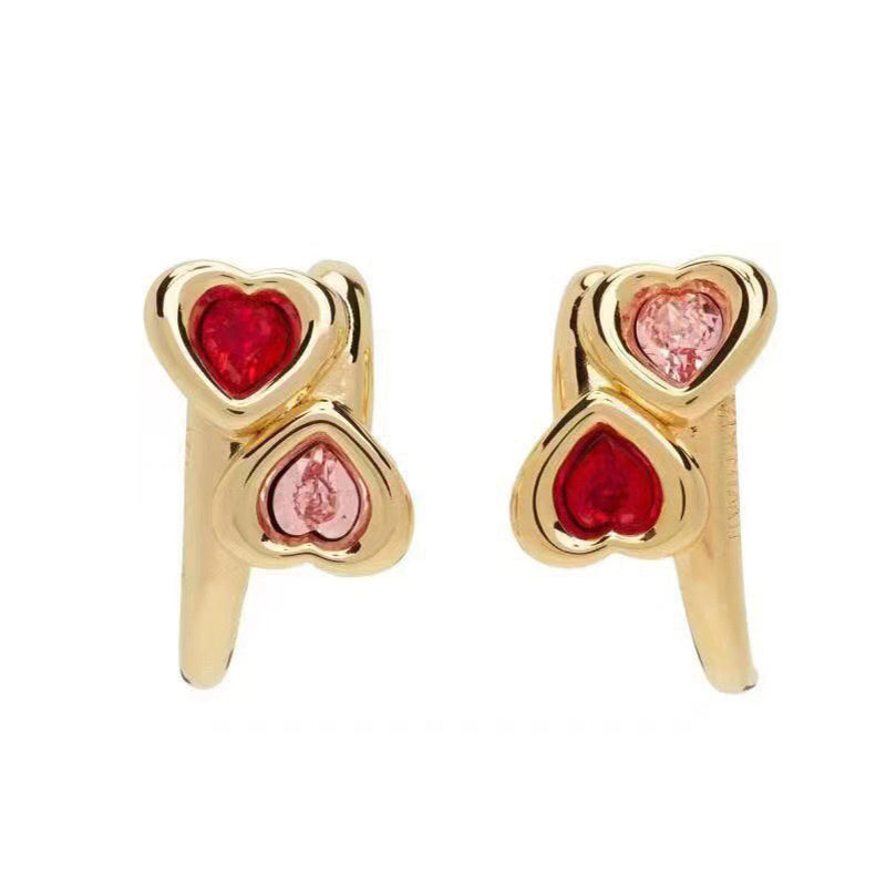 18K BVLGARI Crystals Earrings
